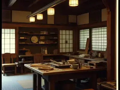 創業者の想いが詰まった作業場